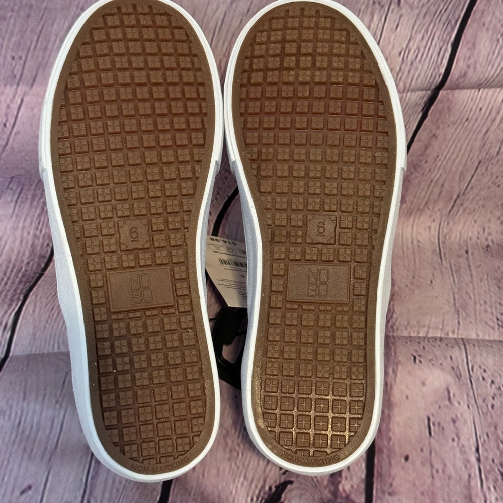 White Slip-On Sneakers - Picture 3 of 4